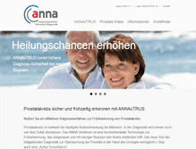 Tablet Screenshot of anna-ctrus.de